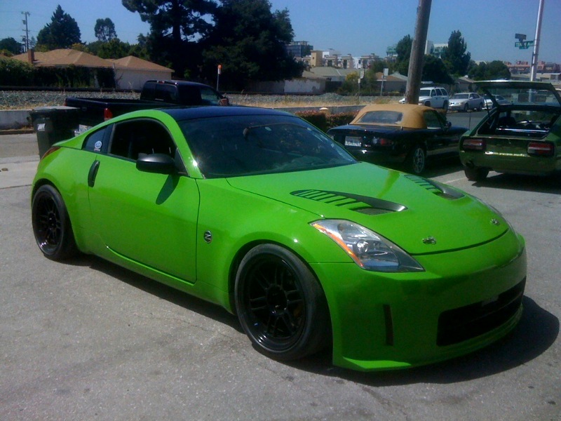 Green nissan 350z for sale #4