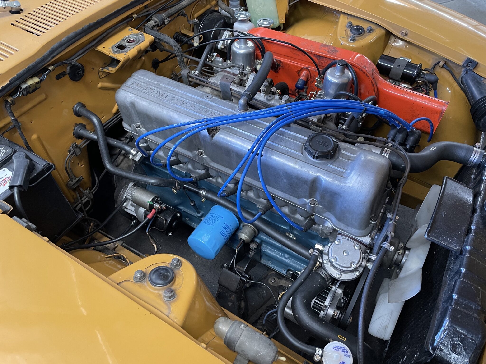 Rebuilt engine before reinstallation